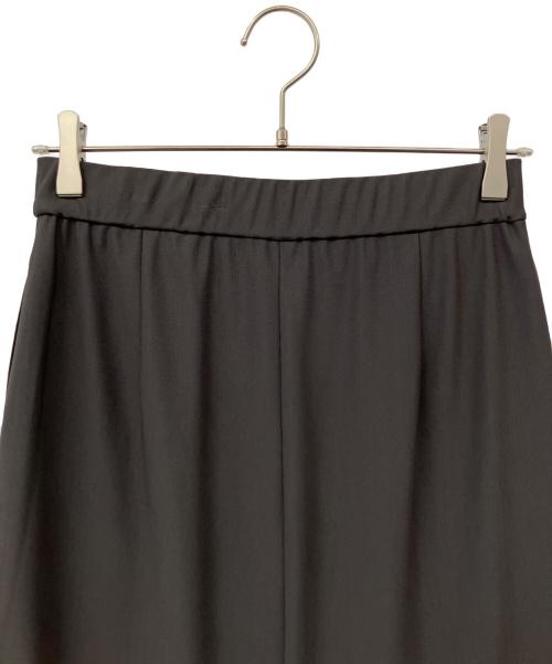 MOGA（モガ）MOGA (モガ) トリアセハイテンションIラインスカート グレー サイズ:2の古着・服飾アイテム
