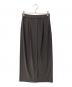 MOGA（モガ）の古着「トリアセハイテンションIラインスカート」｜グレー