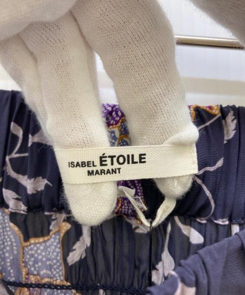 ISABEL MARANT（イザベルマラン）ISABEL MARANT (イザベルマラン) フローラルプリントスカート ネイビー サイズ:34の古着・服飾アイテム