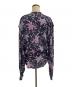 ISABEL MARANT ETOILE (イザベルマランエトワール) フローラルプリントブラウス ネイビー サイズ:34：12000円