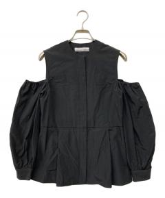 中古・古着通販】YORI (ヨリ) サークルフリルスリーブブラウス