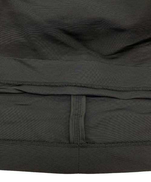 MALLOW BLUE（マロウブルー）MALLOW BLUE (マロウブルー) コクーンミニスカート ブラック サイズ:FREE 未使用品の古着・服飾アイテム