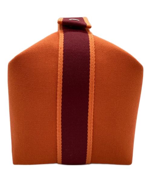 HERMES（エルメス）HERMES (エルメス) ポーチ フーオレンジの古着・服飾アイテム