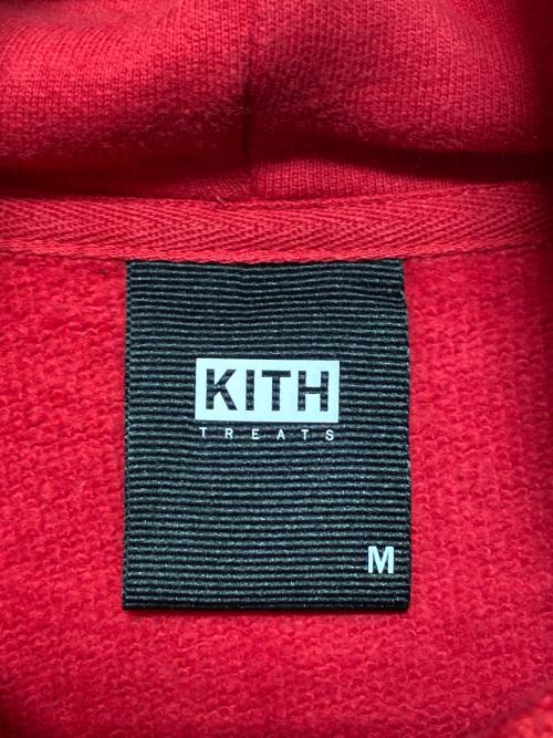 KITH（キス）KITH (キス) Treats Year Of The Rabbit Hoodie レッド サイズ:Mの古着・服飾アイテム