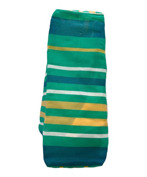 MARNI（マルニ）MARNI (マルニ) FLOWER CAFE ストライプバッグミニ アゲートグレーの古着・服飾アイテム