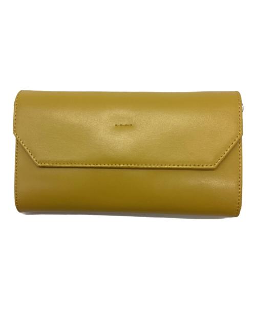 YAHKI（ヤーキ）YAHKI (ヤーキ) ショルダーウォレット イエローの古着・服飾アイテム