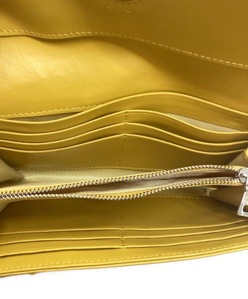 YAHKI（ヤーキ）YAHKI (ヤーキ) ショルダーウォレット イエローの古着・服飾アイテム