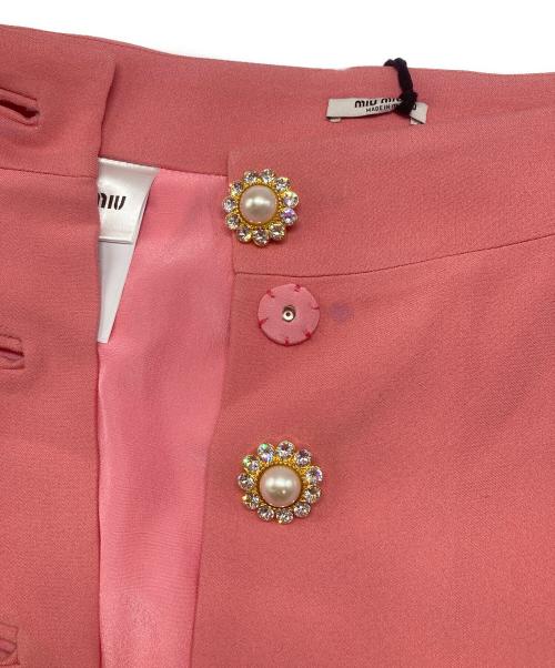 MIU MIU（ミュウミュウ）MIU MIU (ミュウミュウ) セットアップスーツ ピンク サイズ:JK 36　/　SK　40の古着・服飾アイテム