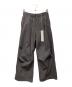 WYM LIDNM（ウィム バイ リドム）の古着「TRACK WIDE EASY LOOSE PANTS」｜グレー