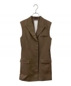 中古・古着通販】euw (イユー) nuance collar gilet/ニュアンスカラー