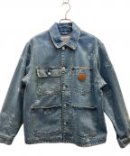 Carhartt WIPカーハート ワークインプログレス）の古着「STAMP JACKET」｜インディゴ