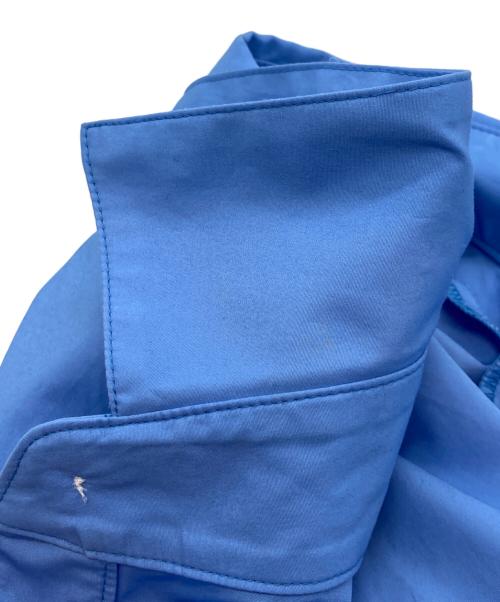 ANREALAGE（アンリアレイジ）ANREALAGE (アンリアレイジ) BALL SHIRT ONE PIECE ブルー サイズ:40の古着・服飾アイテム