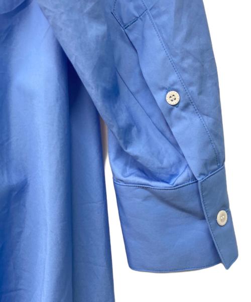 ANREALAGE（アンリアレイジ）ANREALAGE (アンリアレイジ) BALL SHIRT ONE PIECE ブルー サイズ:40の古着・服飾アイテム