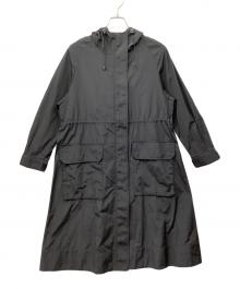 ESTNATION（エストネーション）の古着「タフタフードコート」｜ブラック