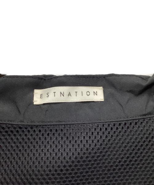 ESTNATION（エストネーション）ESTNATION (エストネーション) タフタフードコート ブラック サイズ:36の古着・服飾アイテム