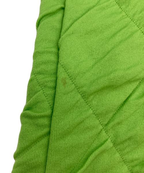 6(ROKU) BEAUTY&YOUTH（ロク ビューティーアンドユース）6(ROKU) BEAUTY&YOUTH (ロク ビューティーアンドユース) QUILTED SHIRTQUILTED SHIRT グリーン サイズ:FREEの古着・服飾アイテム