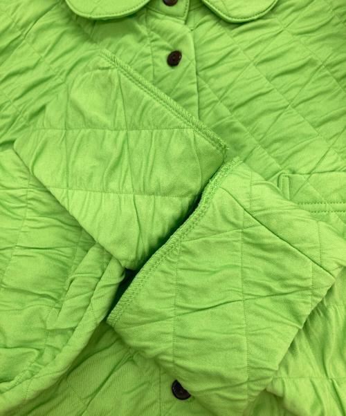 6(ROKU) BEAUTY&YOUTH（ロク ビューティーアンドユース）6(ROKU) BEAUTY&YOUTH (ロク ビューティーアンドユース) QUILTED SHIRTQUILTED SHIRT グリーン サイズ:FREEの古着・服飾アイテム