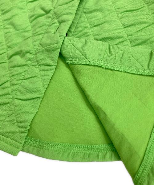 6(ROKU) BEAUTY&YOUTH（ロク ビューティーアンドユース）6(ROKU) BEAUTY&YOUTH (ロク ビューティーアンドユース) QUILTED SHIRTQUILTED SHIRT グリーン サイズ:FREEの古着・服飾アイテム