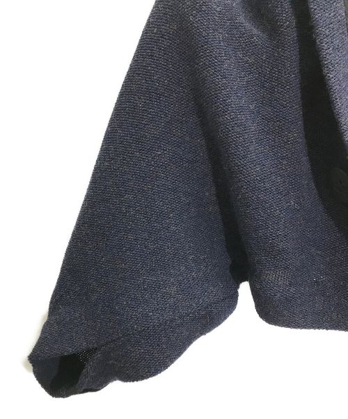 132 5. ISSEY MIYAKE（132 5. イッセイ ミヤケ）132 5. ISSEY MIYAKE (132 5. イッセイ ミヤケ) 変形ウールジャケット ネイビー サイズ:3の古着・服飾アイテム
