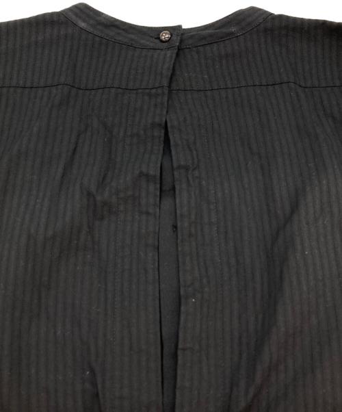 BEAMS BOY（ビームスボーイ）BEAMS BOY (ビームスボーイ) ユーロヴィンテージ ロングシャツ ブラック サイズ:FREEの古着・服飾アイテム