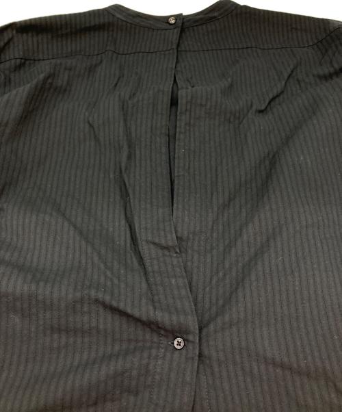 BEAMS BOY（ビームスボーイ）BEAMS BOY (ビームスボーイ) ユーロヴィンテージ ロングシャツ ブラック サイズ:FREEの古着・服飾アイテム