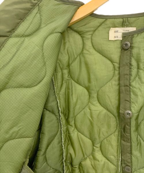 77circa（ナナナナサーカ）77circa (ナナナナサーカ) リメイクキルティングライナーコート オリーブ サイズ:-の古着・服飾アイテム