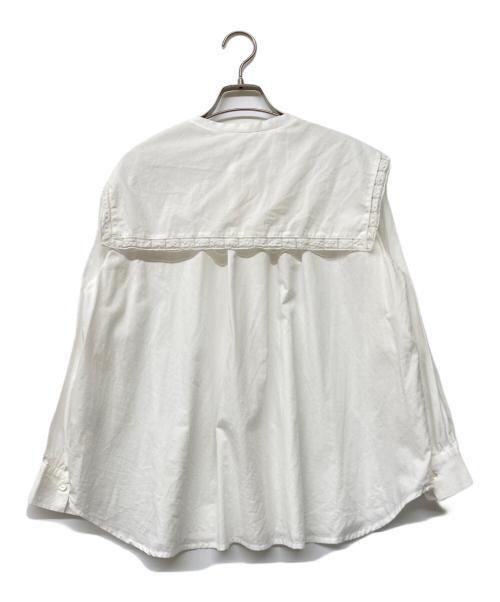 HAU（ハウ）HAU (ハウ) セーラーカラーシャツ ホワイト サイズ:Fの古着・服飾アイテム