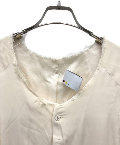 mister it（ミスターイット）mister it (ミスターイット) レーヨンノースリーブワンピース ベージュ サイズ:Fの古着・服飾アイテム