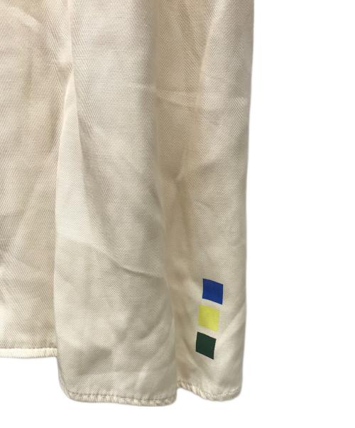 mister it（ミスターイット）mister it (ミスターイット) レーヨンノースリーブワンピース ベージュ サイズ:Fの古着・服飾アイテム