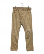 RRLダブルアールエル）の古着「カウボーイハイスリムジーンズ　782872037001」｜ベージュ