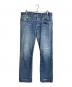 RRL（ダブルアールエル）の古着「セルビッチデニムパンツ　ダメージデニム　5ポケット　リペアあり　USA製」｜インディゴ