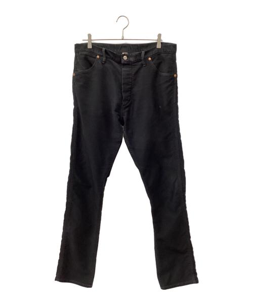 RRL（ダブルアールエル）RRL (ダブルアールエル) ハイスリムフィットモールスキンパンツ ブラック サイズ:W34×L32の古着・服飾アイテム