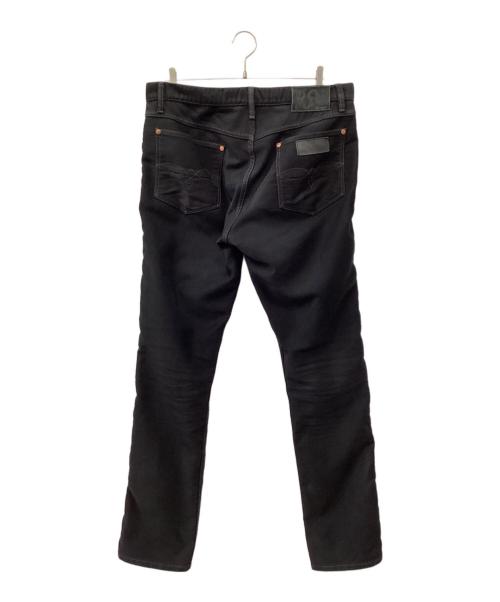 RRL（ダブルアールエル）RRL (ダブルアールエル) ハイスリムフィットモールスキンパンツ ブラック サイズ:W34×L32の古着・服飾アイテム