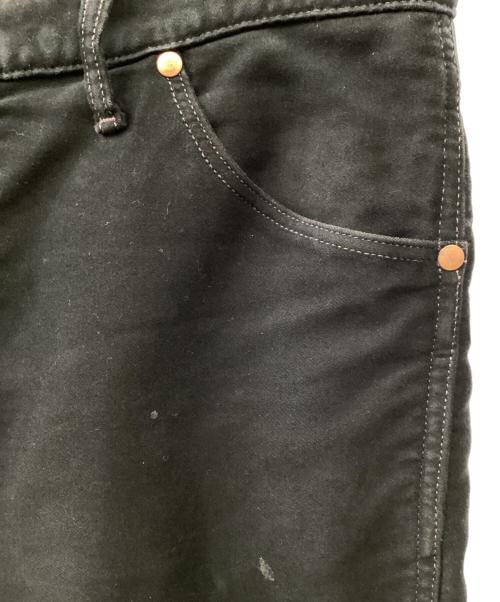 RRL（ダブルアールエル）RRL (ダブルアールエル) ハイスリムフィットモールスキンパンツ ブラック サイズ:W34×L32の古着・服飾アイテム