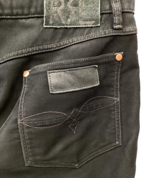 RRL（ダブルアールエル）RRL (ダブルアールエル) ハイスリムフィットモールスキンパンツ ブラック サイズ:W34×L32の古着・服飾アイテム