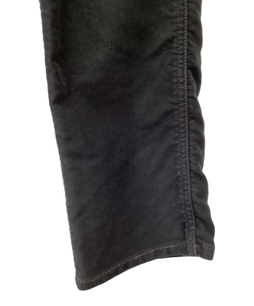 RRL（ダブルアールエル）RRL (ダブルアールエル) ハイスリムフィットモールスキンパンツ ブラック サイズ:W34×L32の古着・服飾アイテム