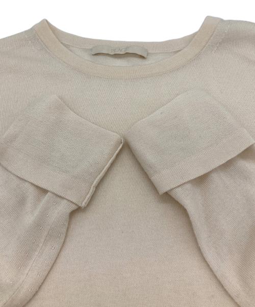 Plage（プラージュ）Plage (プラージュ) CU WO Fine ニット ベージュ サイズ:FREEの古着・服飾アイテム