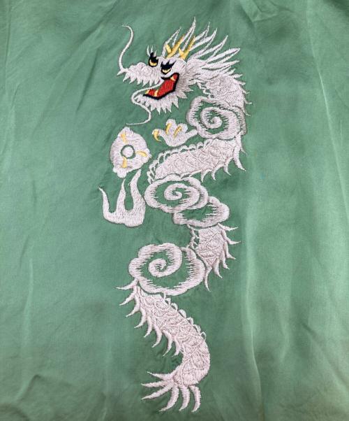 BEAMS BOY（ビームスボーイ）BEAMS BOY (ビームスボーイ) TAILOR TOYO (テーラー東洋) スカチャイナ ロングスカート グリーン サイズ:-の古着・服飾アイテム