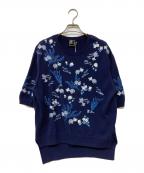 KEITA MARUYAMAケイタマルヤマ）の古着「KINGYO Knit プルオーバー」｜ネイビー