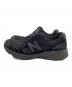 NEW BALANCE (ニューバランス) ローカットスニーカー ブラック サイズ:26.5cm：12000円