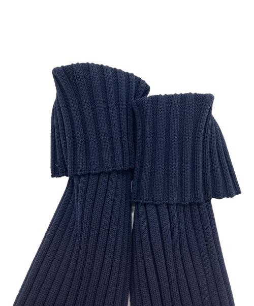 PLST（プラステ）PLST (プラステ) ホールガーメントペプラムカーディガン ネイビー サイズ:M 未使用品の古着・服飾アイテム