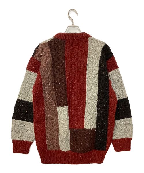 Athena Designs（アテナデザインズ）Athena Designs (アテナデザインズ) クルーネックニット レッド サイズ:-の古着・服飾アイテム