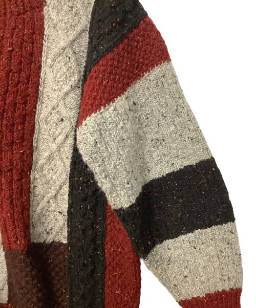 Athena Designs（アテナデザインズ）Athena Designs (アテナデザインズ) クルーネックニット レッド サイズ:-の古着・服飾アイテム