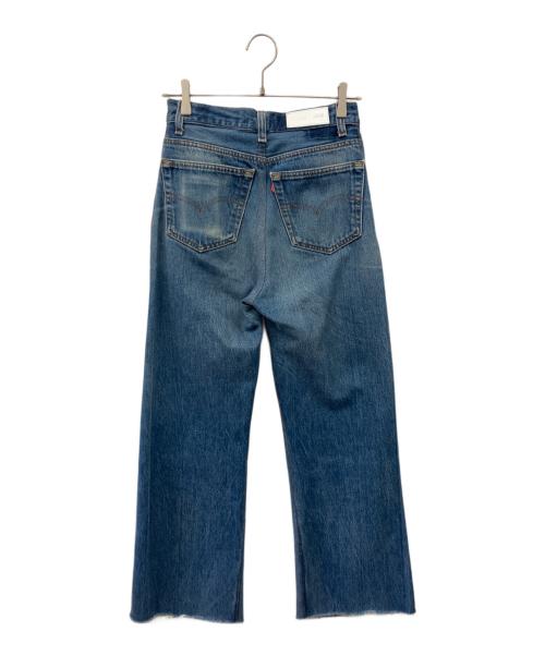 RE/DONE（リダン）RE/DONE (リダン) HIGH RISE WIDE LEG CROP インディゴ サイズ:25の古着・服飾アイテム