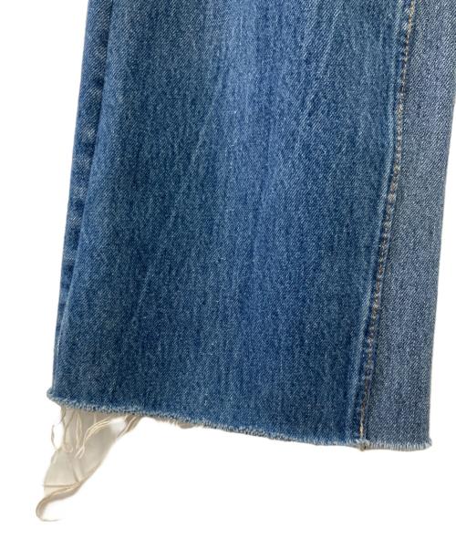 RE/DONE（リダン）RE/DONE (リダン) HIGH RISE WIDE LEG CROP インディゴ サイズ:25の古着・服飾アイテム