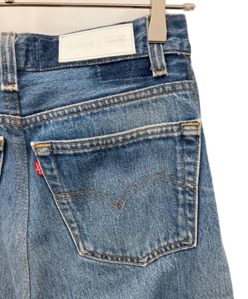 RE/DONE（リダン）RE/DONE (リダン) HIGH RISE WIDE LEG CROP インディゴ サイズ:25の古着・服飾アイテム