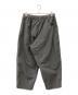 N.HOOLYWOOD (エヌ ハリウッド) TAPERED EASY PANTS グレー サイズ:40：7000円