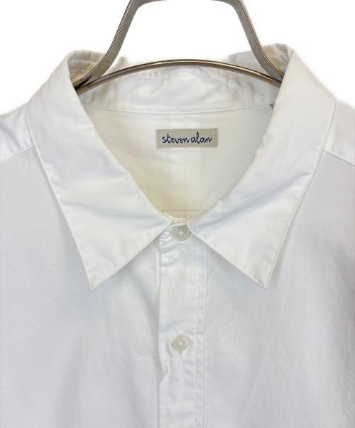 STEVEN ALAN（スティーブンアラン）STEVEN ALAN (スティーブンアラン) ハイカウントブロード レギュラーカラー シャツ ホワイト サイズ:XLの古着・服飾アイテム
