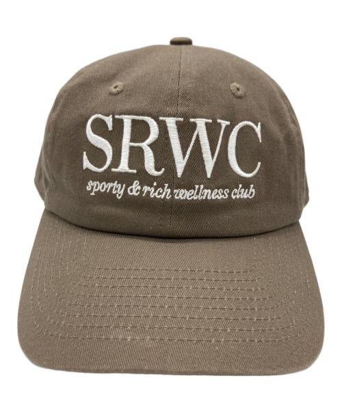 sporty&rich（スポーティー＆リッチ）Sporty&Rich (スポーティー＆リッチ) キャップ ブラウンの古着・服飾アイテム
