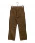 CLOTH&CROSS (クロスアンドクロス) オリジナルカラーデニムパンツ ブラウン サイズ:S：6000円